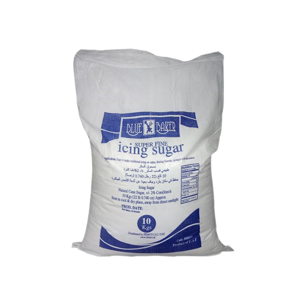 Icing Sugar Bag of 10kg Falcons Eye Marketing L.L.C