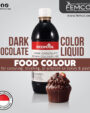 Colour Liquid Dark Chocolate Brown 500ml
