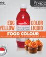 Colour Liquid Egg Yellow Bottle of 500ml