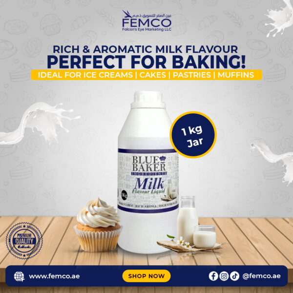Milk Flavour Jar of 1kg