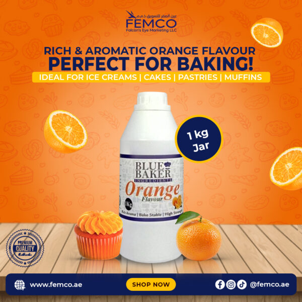 Orange Flavour Jar of 1kg