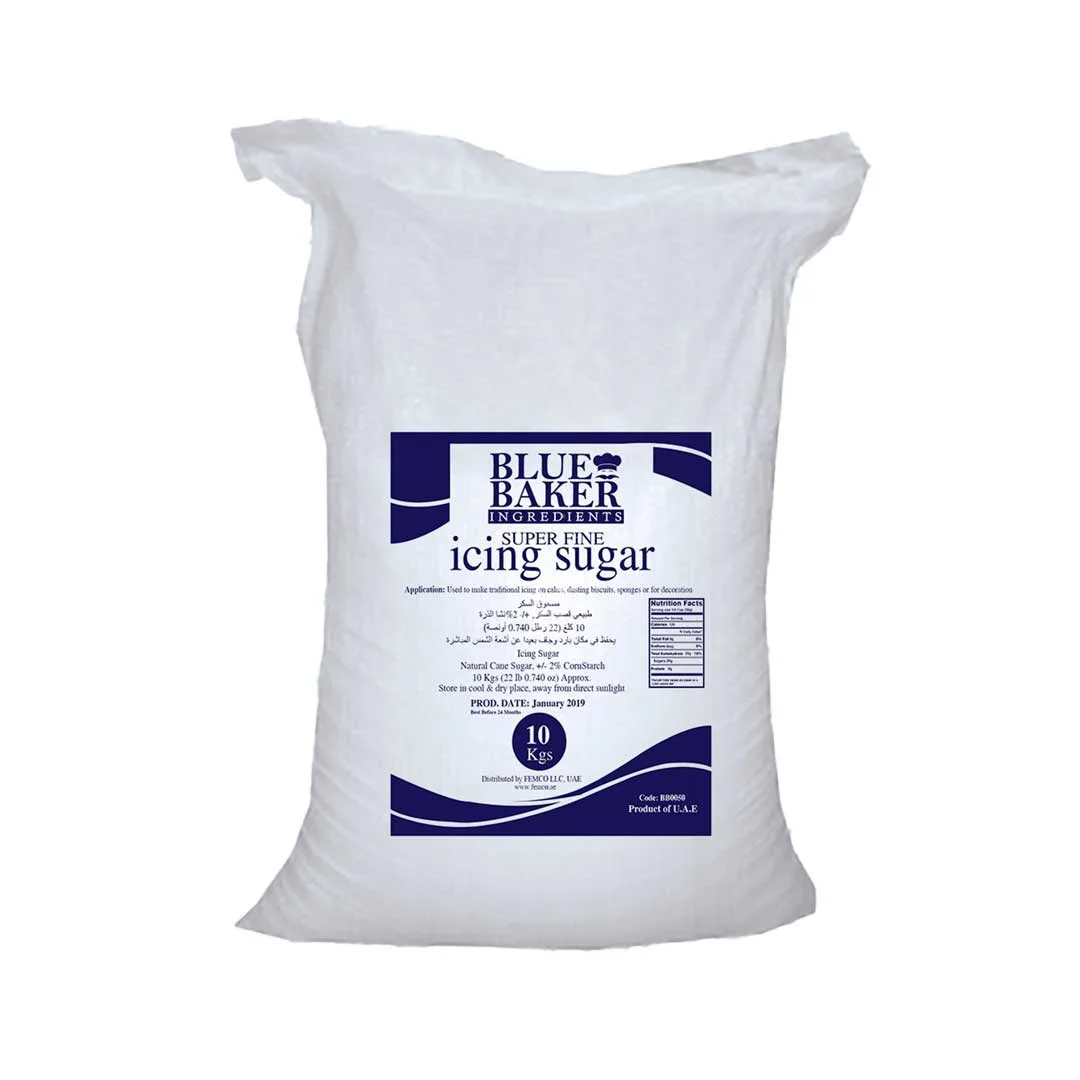 Super Fine Icing Sugar Bag of 10kg