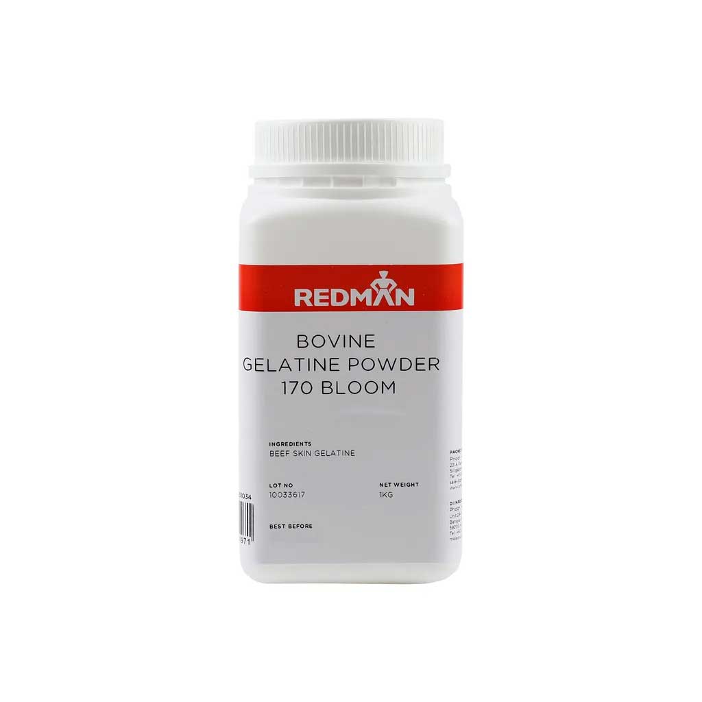 Gelatine Powder (170 bloom) Bottle of 1kg