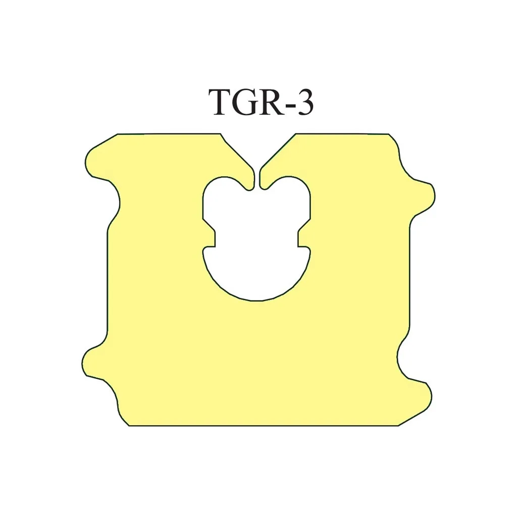 KWIKLOK Closures JNRP-TGR-3 Yellow (Ctn x 60,000pcs)