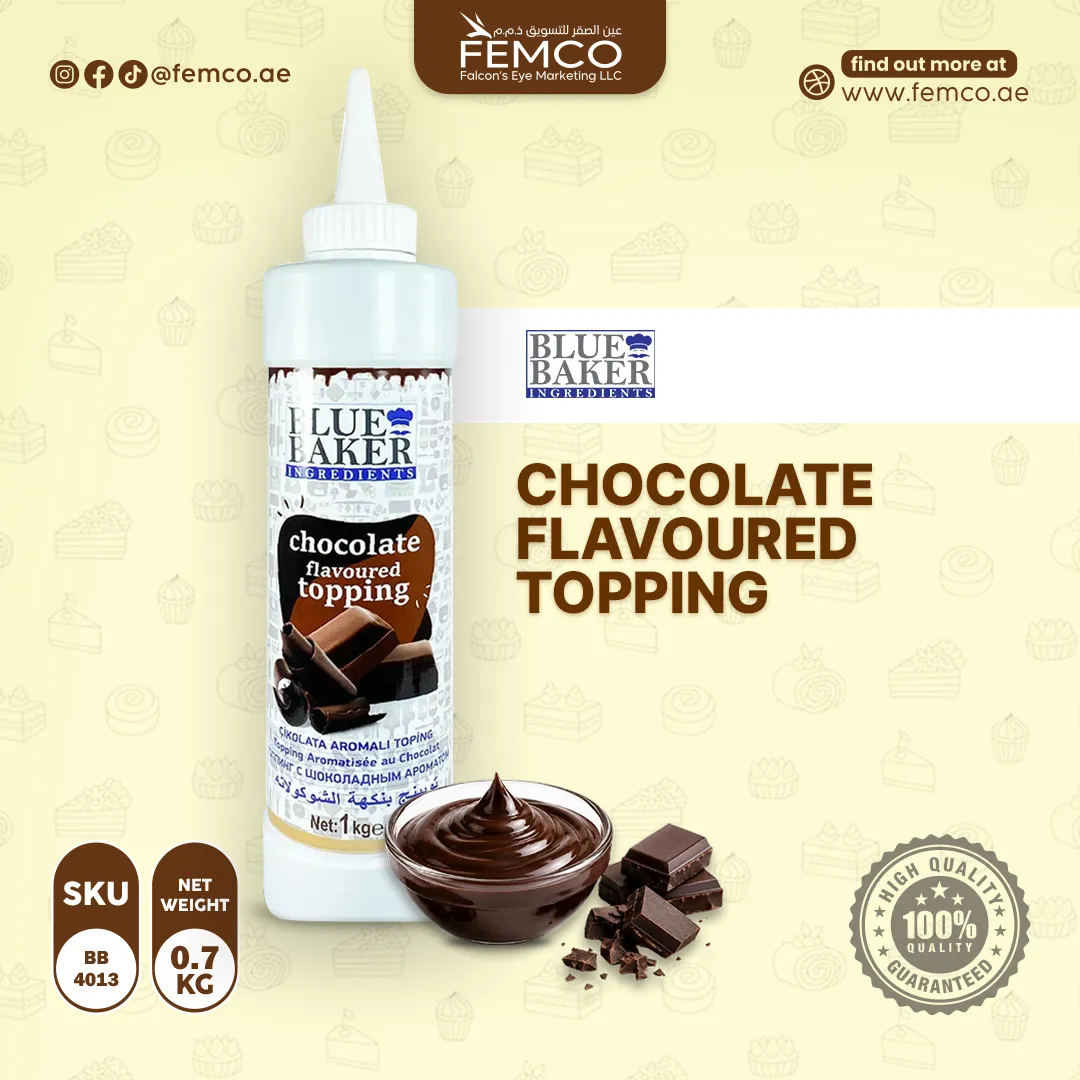 Chocolate Flavoured Topping 1kg Bottle