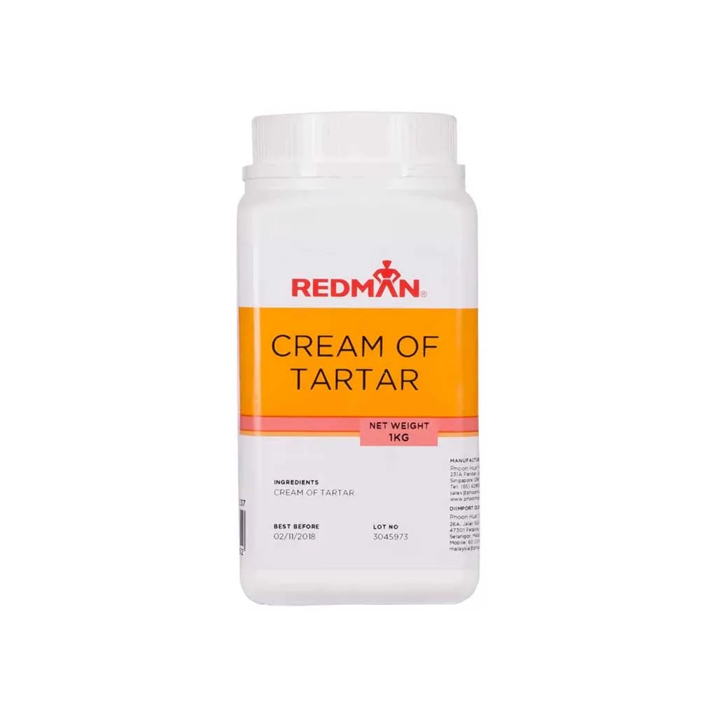 REDMAN Cream Of Tartar 1KG Bottle