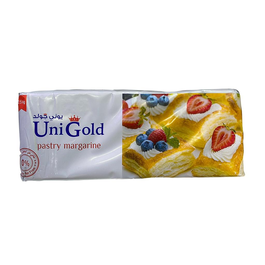 UNIGOLD Pastry Margarine 2.5kgs x 10 Blocks Falcons Eye Marketing L.L.C