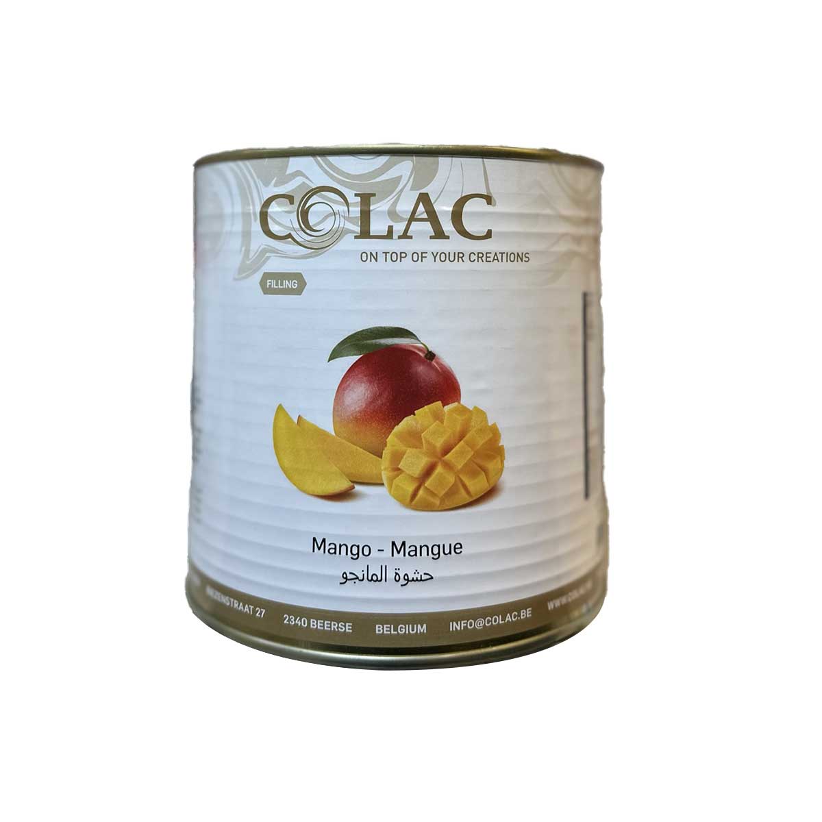 Colac Pie Filling Mango 2.7kg
