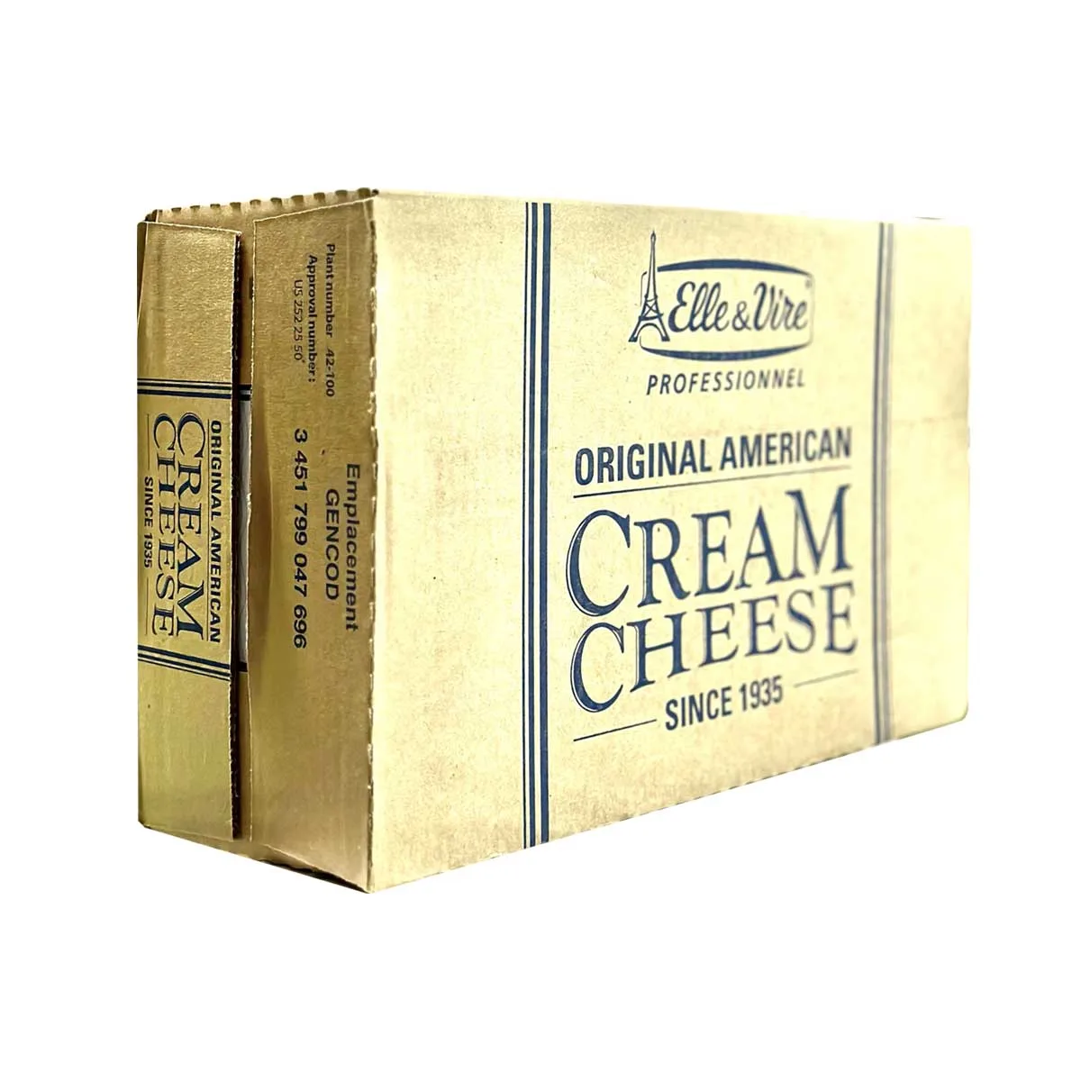 ELLE & VIRE Cream Cheese 1.36kg x 10 Packets