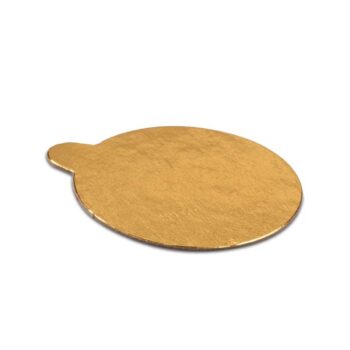 Round Pastry Board Gold 3mm