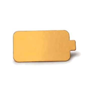 Rectangle Pastry Board Gold 3mm