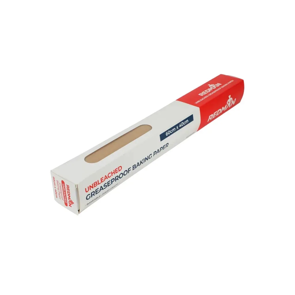 Unbleached Greaseproof Paper 60x40Cm x10