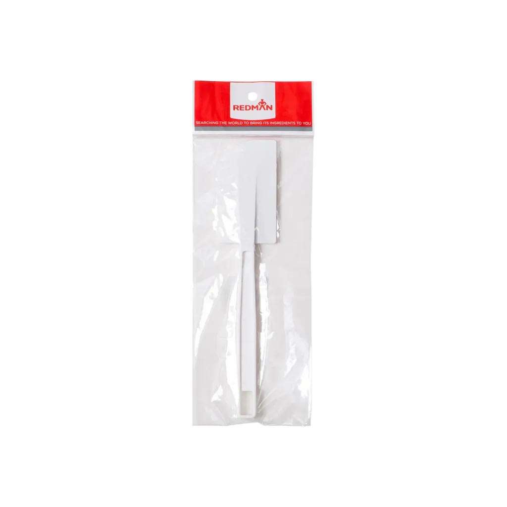 Medium White Plastic Spatula