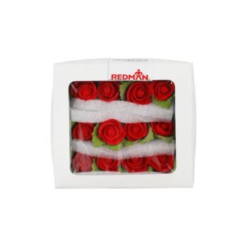 Rose Red Gum Paste Flowers