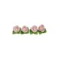 Rose Pink Gum Paste Flowers