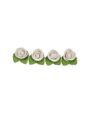 Rose White Gum Paste Flowers