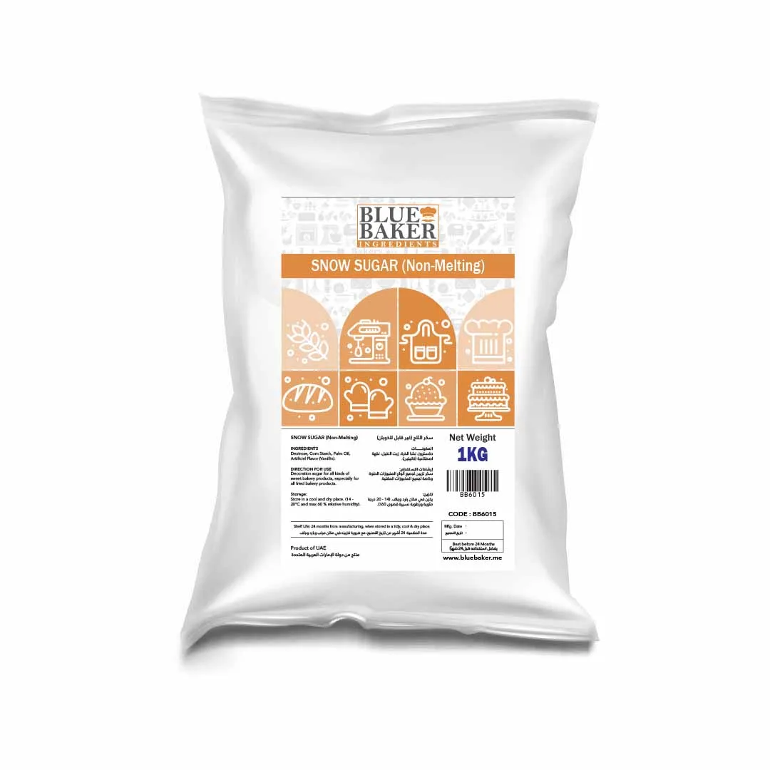 Snow Sugar (Non-Melting) Bag of 1kg