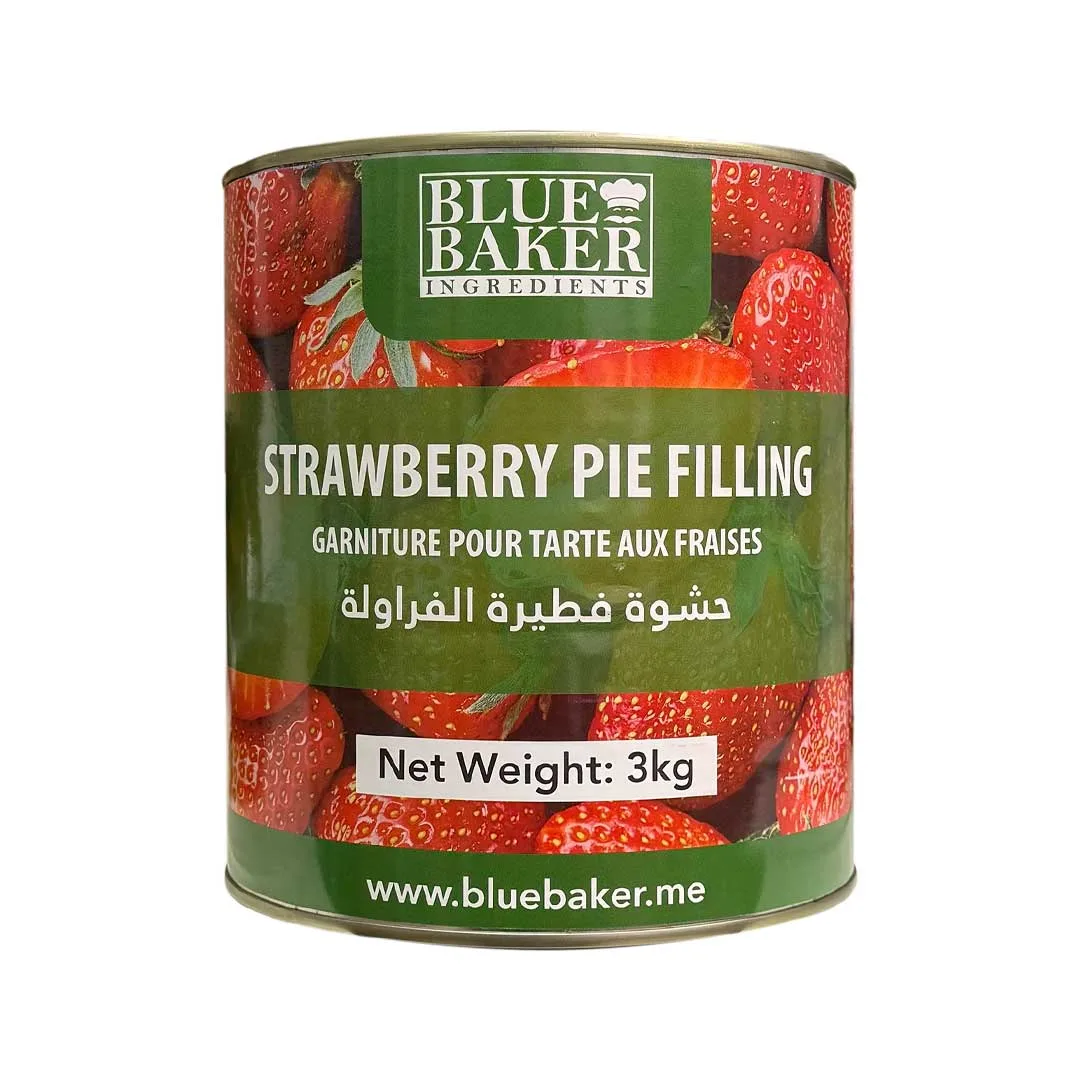 Strawberry Pie filling Tin of 3kg