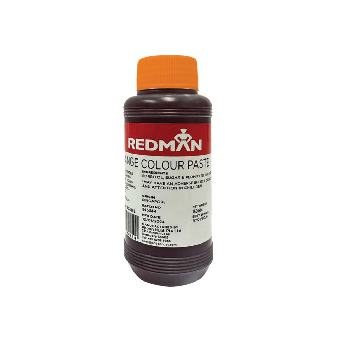 Orange Colour Paste (CFP) 150g Bottle