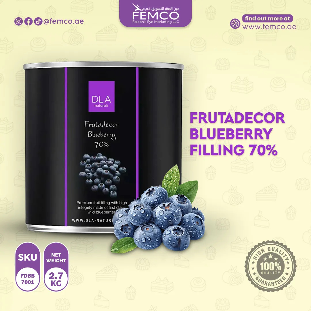 Blueberry Filling 70% 2.7kgs