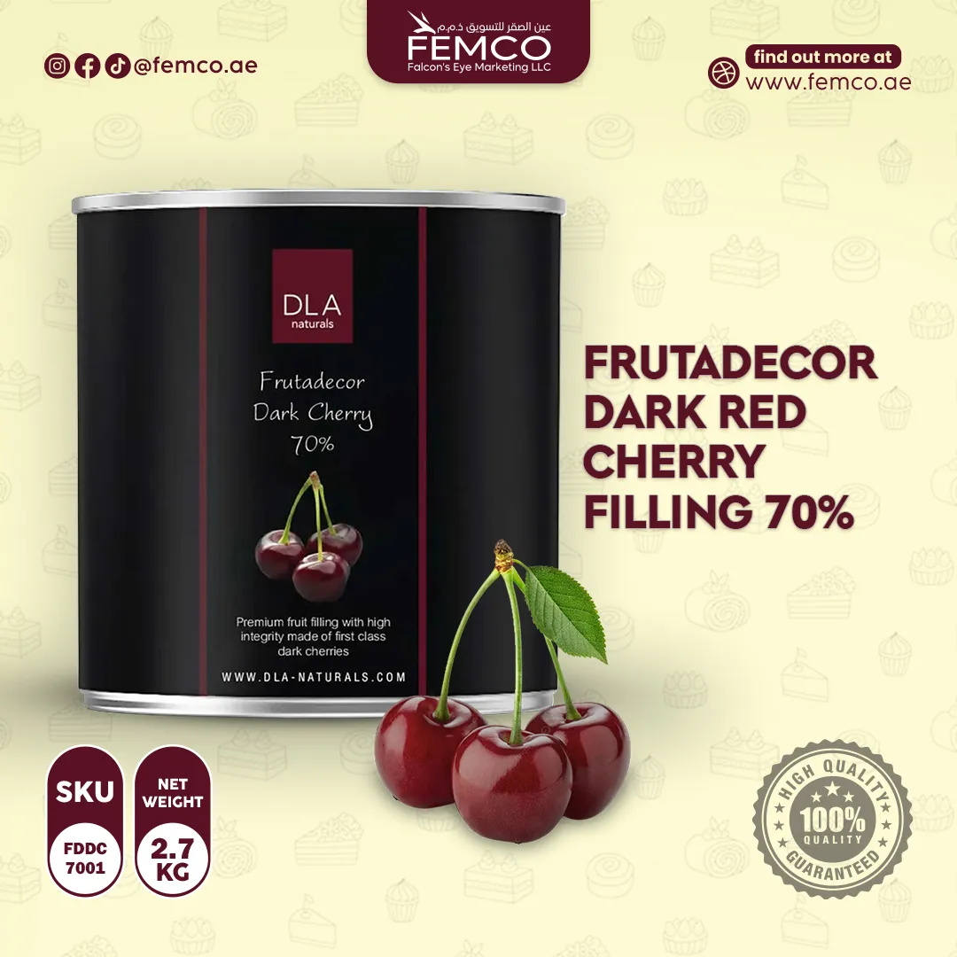 Dark Cherry Filling 70% 2.7kgs