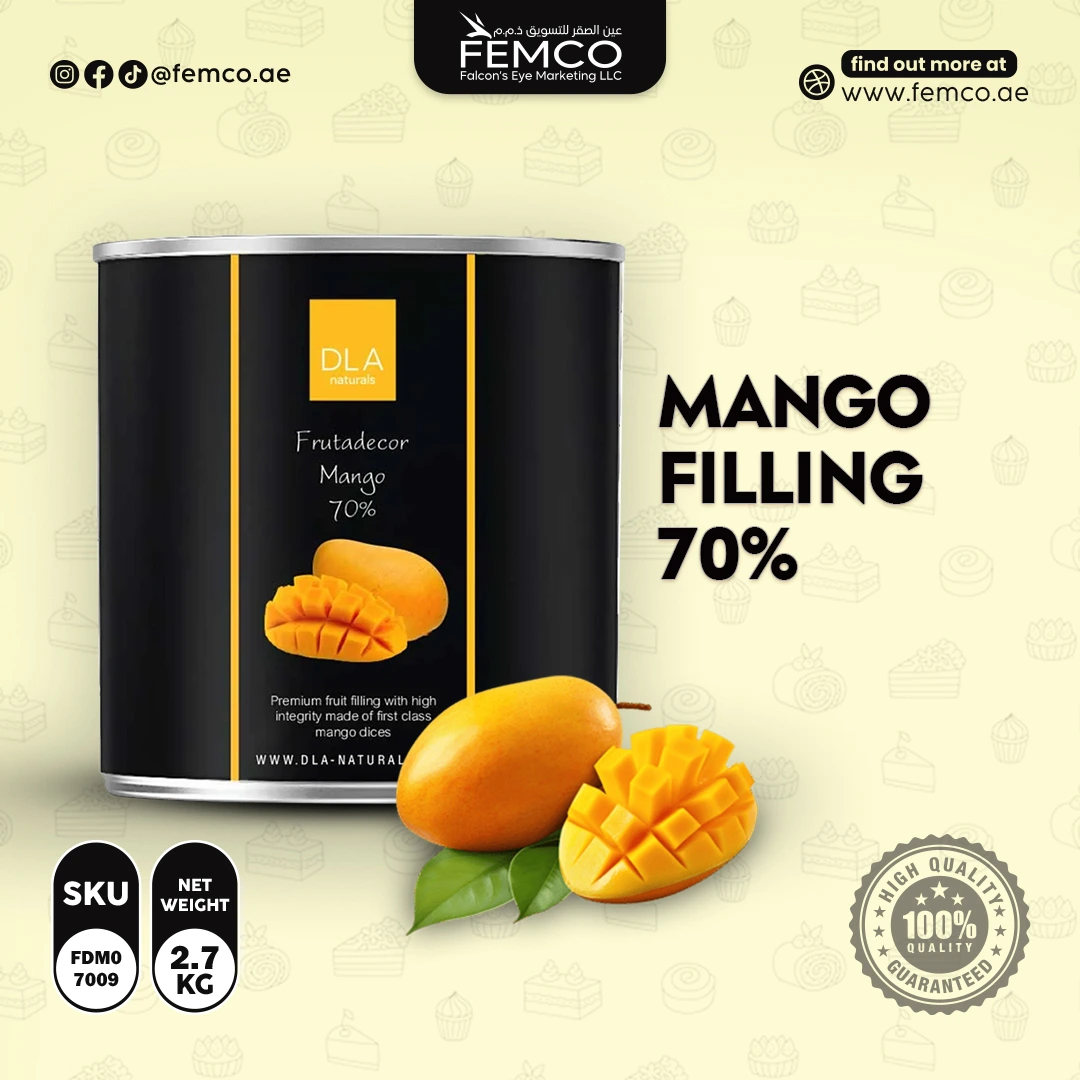 Mango Filling 70% 2.7kgs