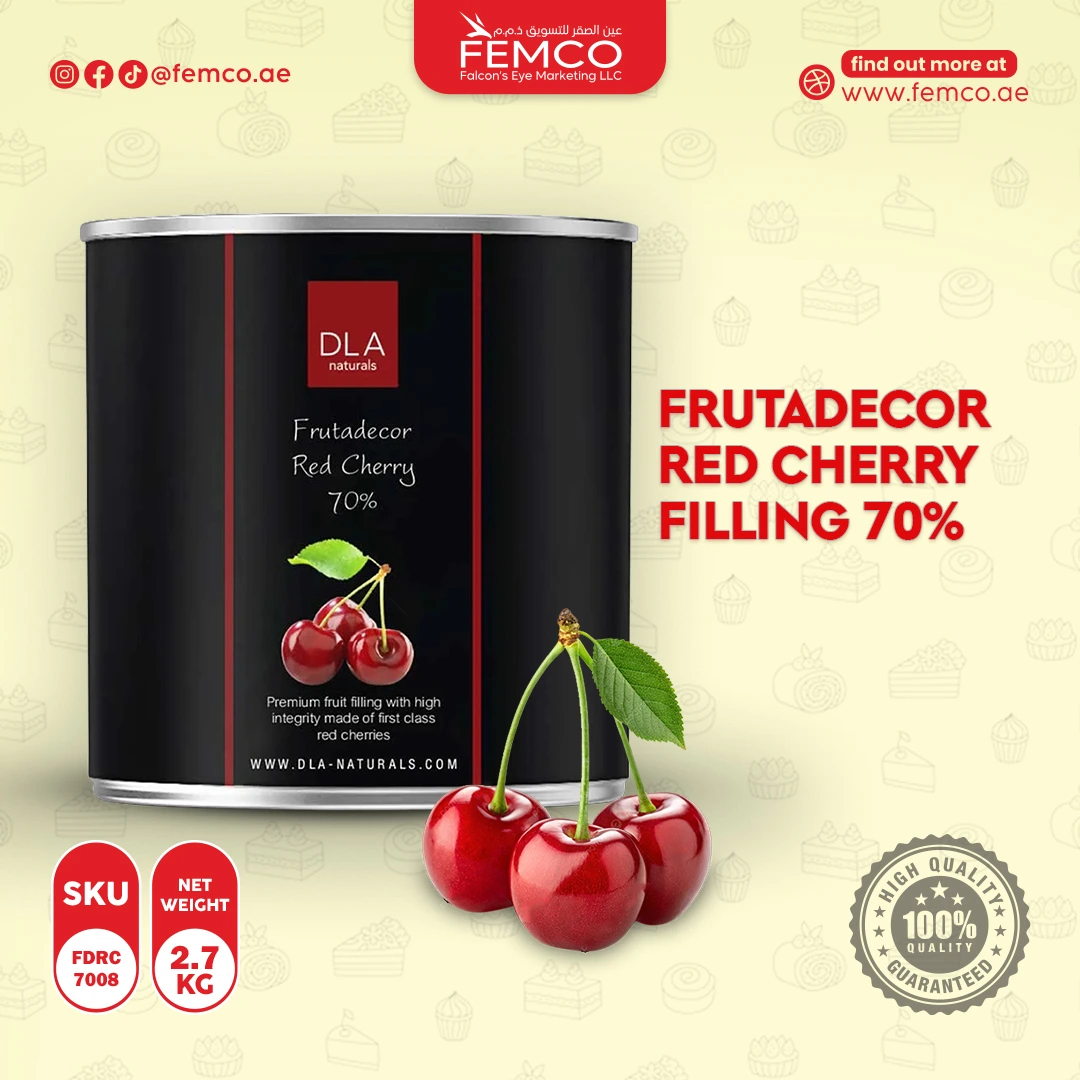 Red Cherry Filling 70% 2.7kgs