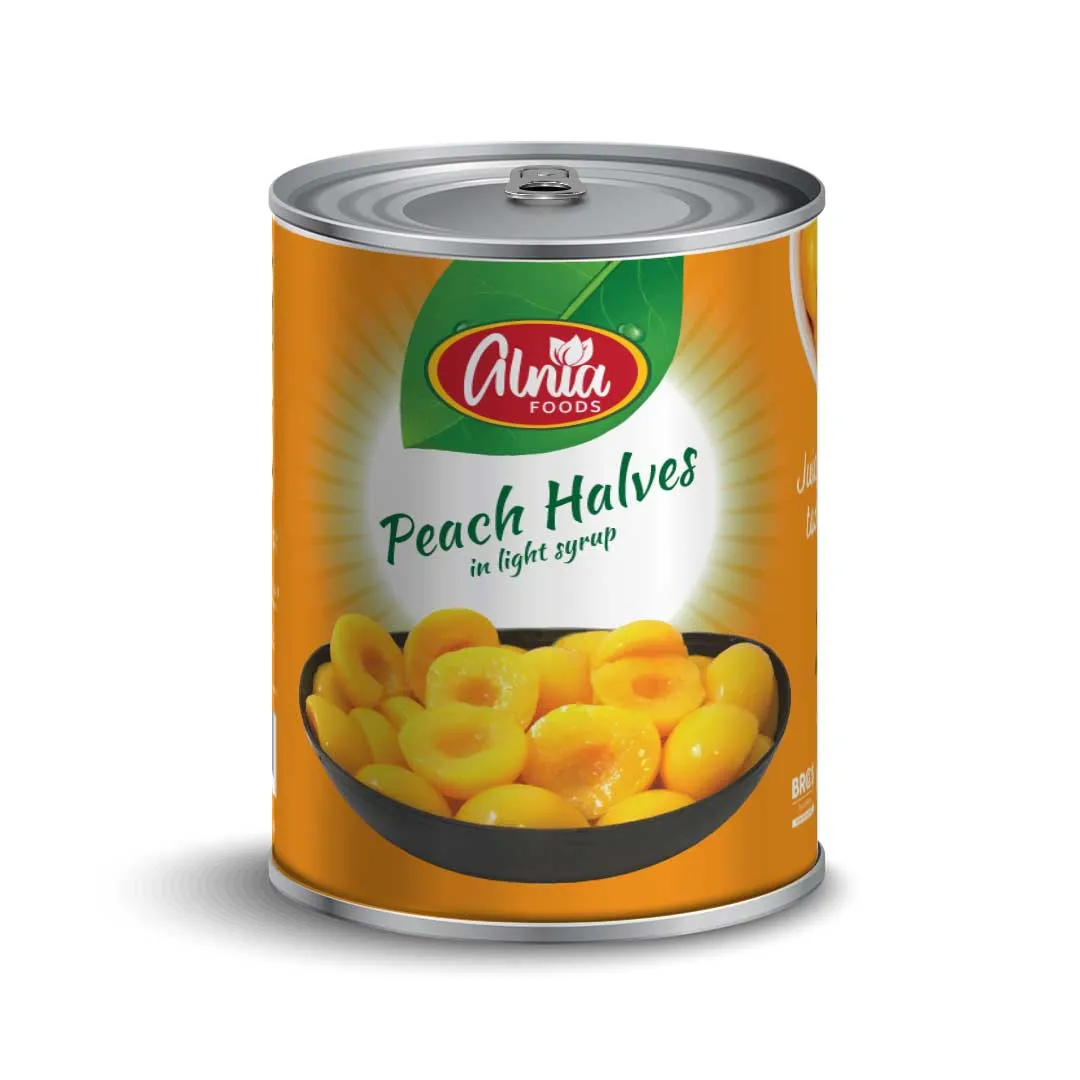 Al Nia Canned Peach Halves 2 x 820g
