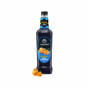 Just Chill 100% Blue Curacao Syrup Bottle of 1Ltr