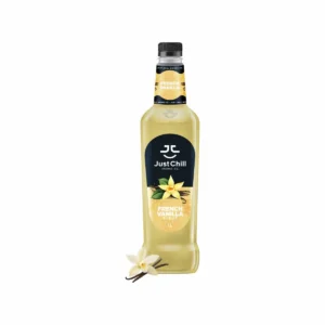 Just Chill French Vanilla Syrup Bottle of 1Ltr