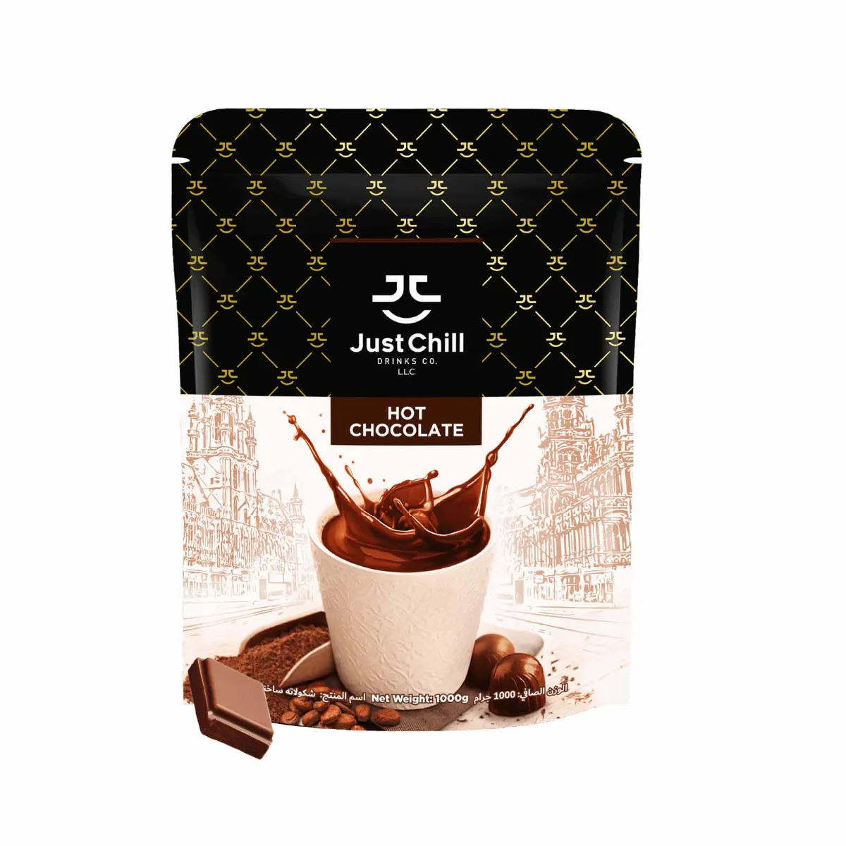 Just Chill Hot Chocolate Powder 1Kg Pack