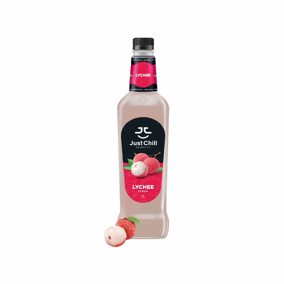 Just Chill Lychee Syrup Bottle of 1Ltr