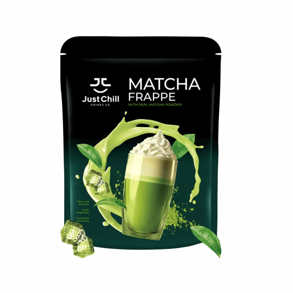 Just Chill Matcha Frappe Powder 1Kg Pack
