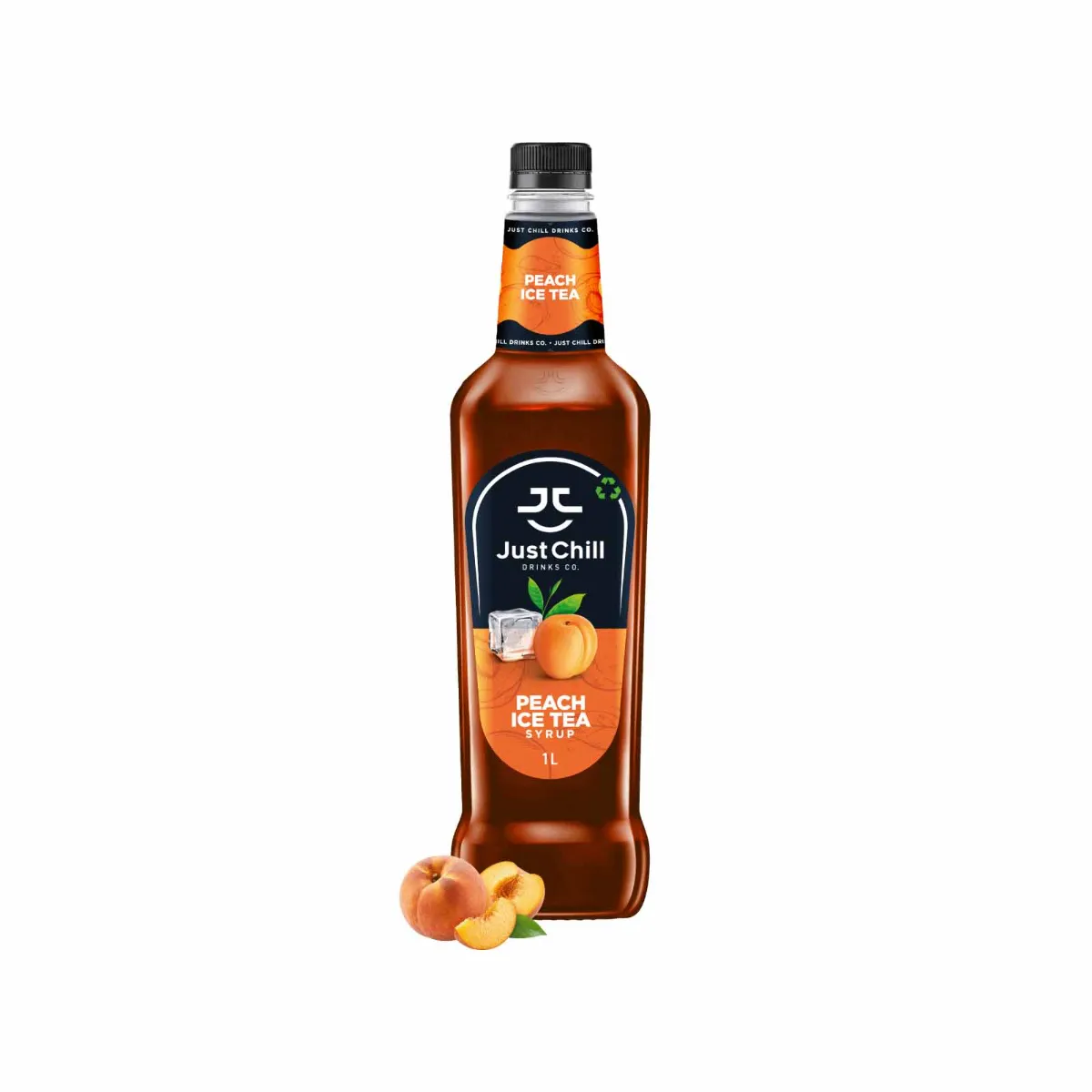 Just Chill Peach Ice Tea Bottle of 1Ltr