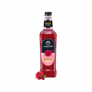 Just Chill Rose Syrup Bottle of 1Ltr