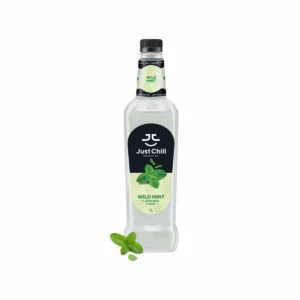 Just Chill Wild Mint Syrup Bottle of 1Ltr