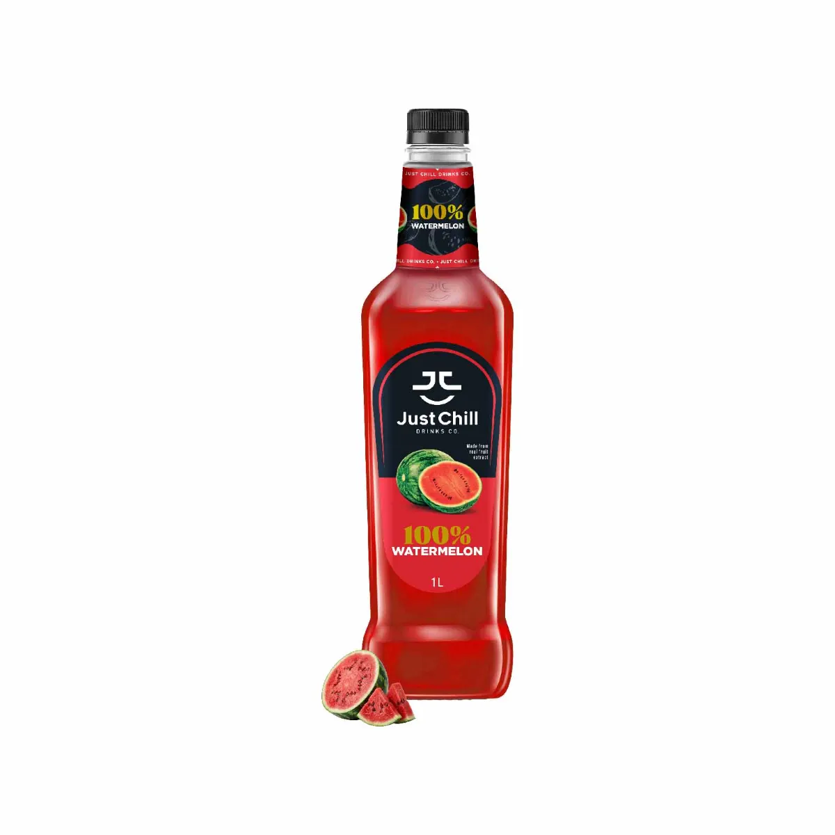 Just Chill 100% Watermelon Syrup Bottle of 1Ltr