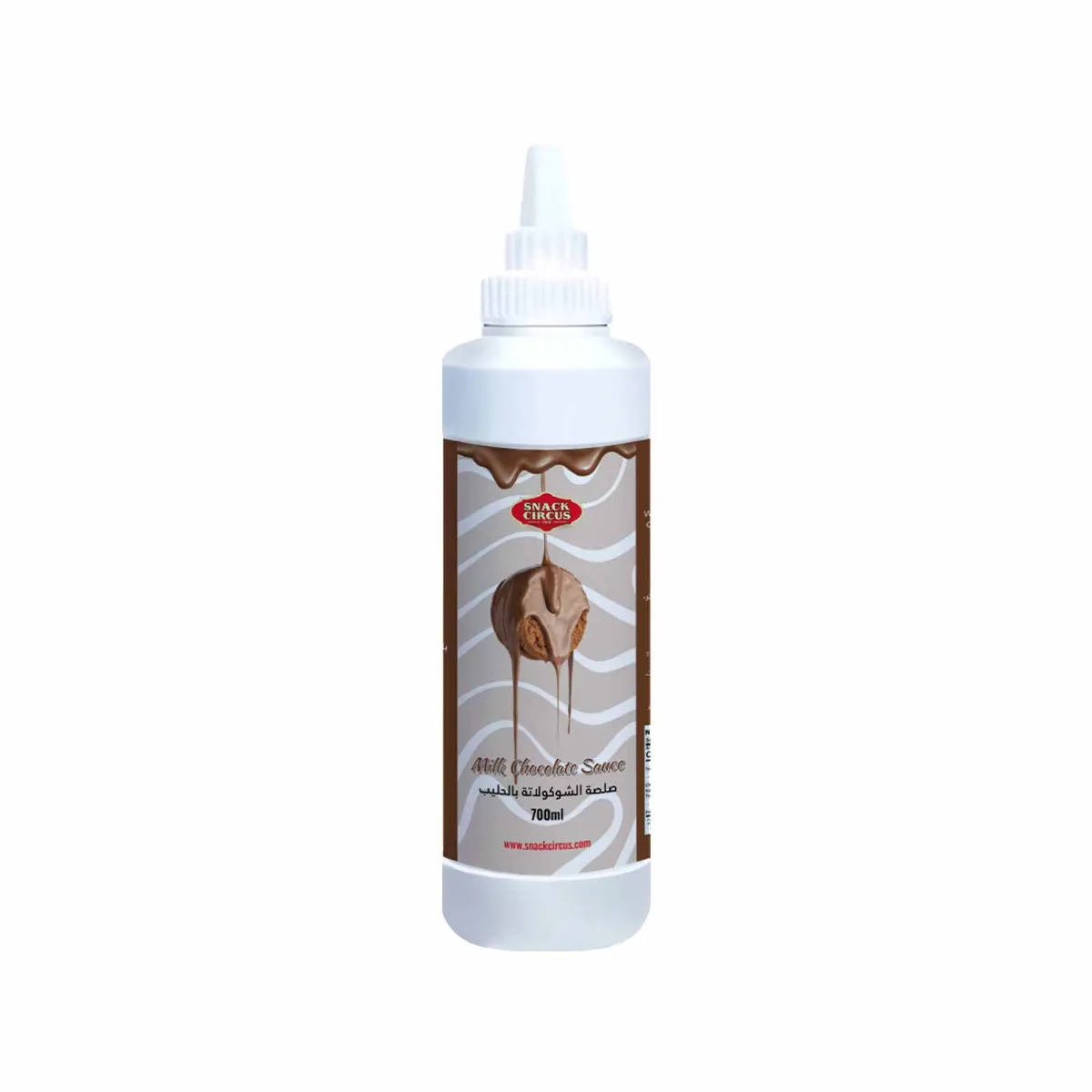 SnackCircus Milk Chocolate Topping Sauce 700ml Bottle